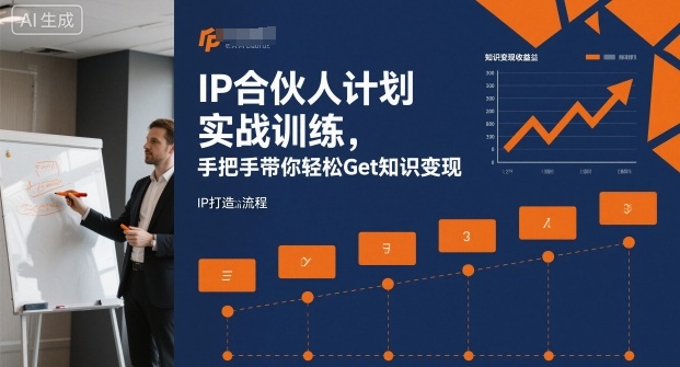 IP合伙人计划实战训练，手把手带你轻松Get知识变现-99网创站