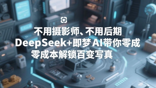 不用摄影师、不用后期，DeepSeek+即梦AI带你零成本解锁百变写真！-99网创站