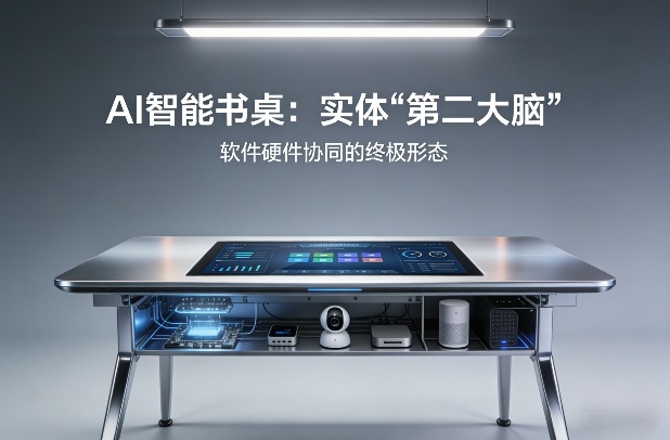 AI智能书桌搭建，构建你的实体“第二大脑”，软件硬件协同的终极形态-99网创站