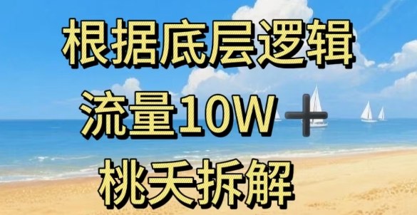 据底层逻辑，流量10W+，以安全知识科普为例-99网创站