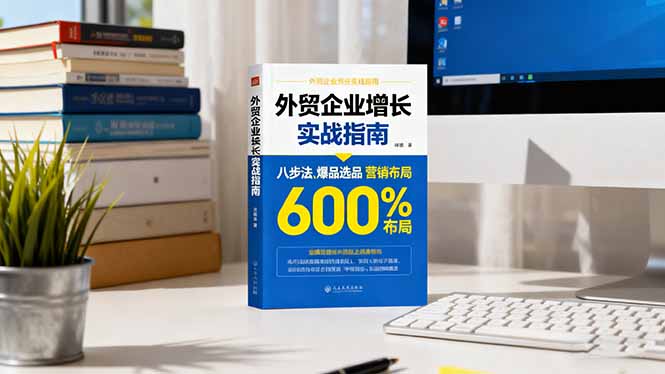外贸企业增长实战指南,八步法、爆品选品、营销布局,业绩增长300%-99网创站