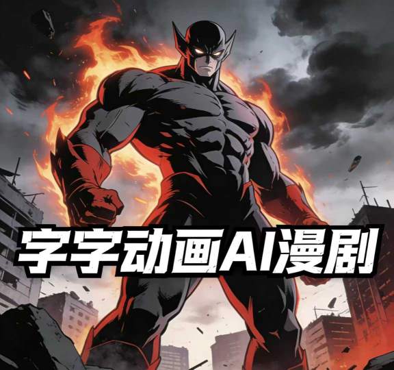 字字动画AI漫剧2026年第1期系统课程，小白看完就能学会实操的漫剧课，单人月收1-3W-99网创站