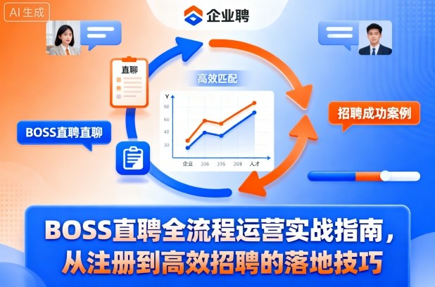 BOSS直聘全流程运营实战指南，从注册到高效招聘的落地技巧-99网创站