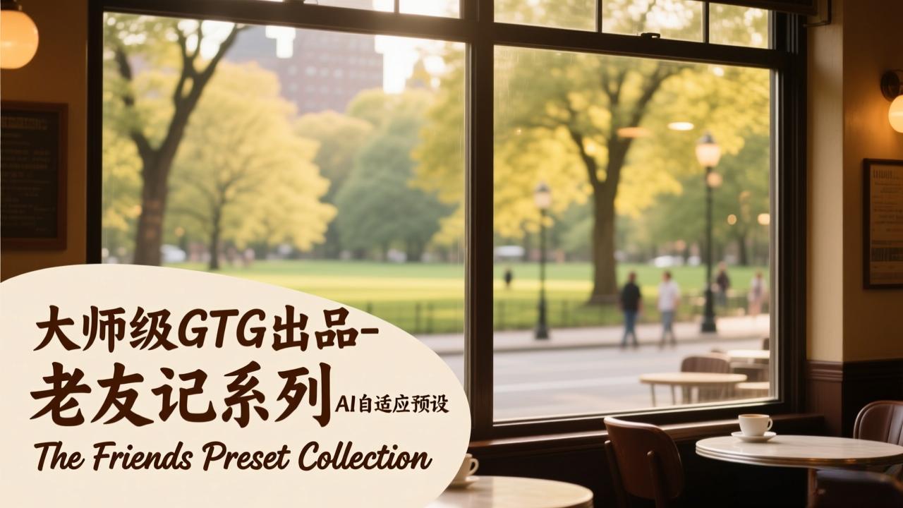 大师级GTG出品-老友记系列AI自适应预设The Friends Preset Collection-99网创站
